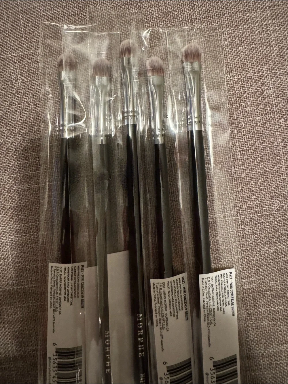 Morphe Mini Concealer Brush Makeup Brush - Lot of 5 NEW